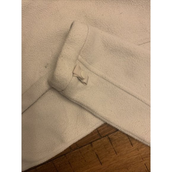 The North Face medium womens fleece full zip white jacket - Picture 7 of 7